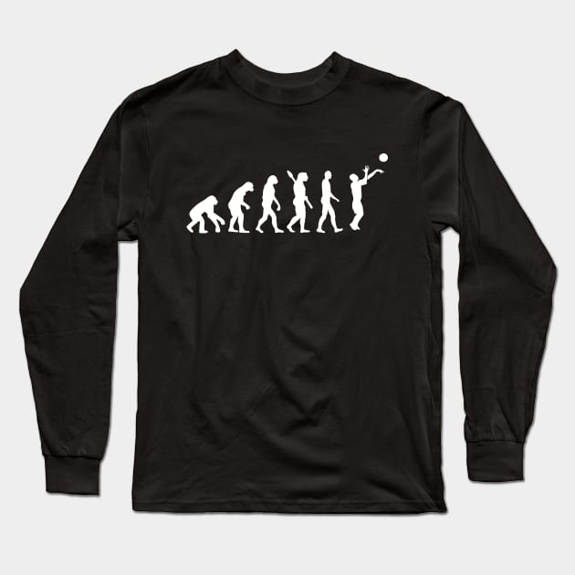 Evolution Basketball Long Sleeve T-Shirt by Designzz